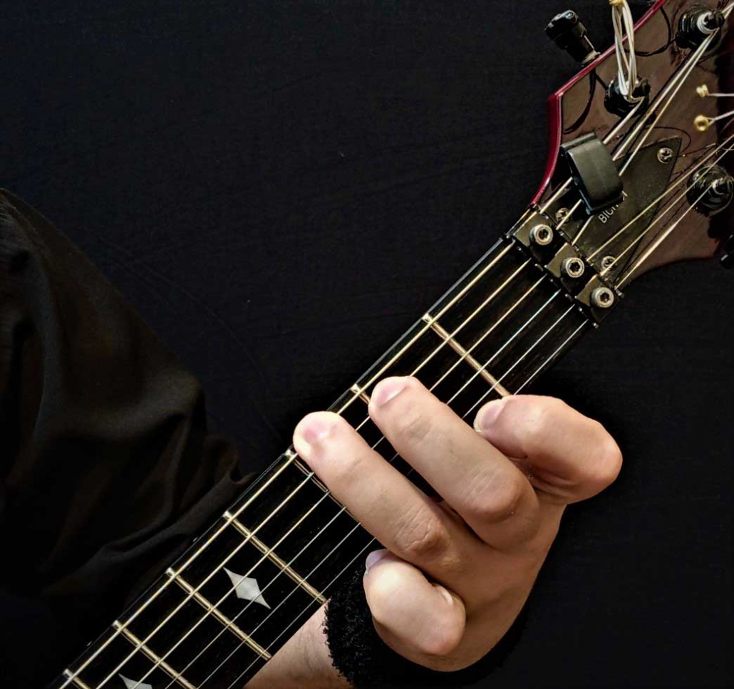 آکورد سل ماژور 7 گیتار الکنریک