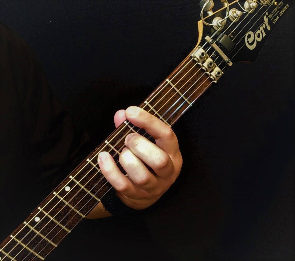 آموزش آکورد سل ماژور 7 گیتار الکتریک