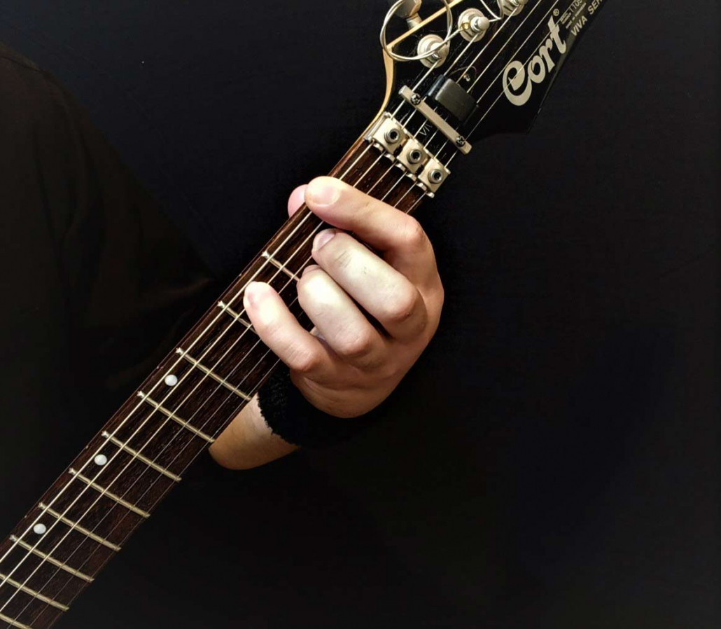 آموزش آکورد فا ماژور 7 گیتار الکتریک