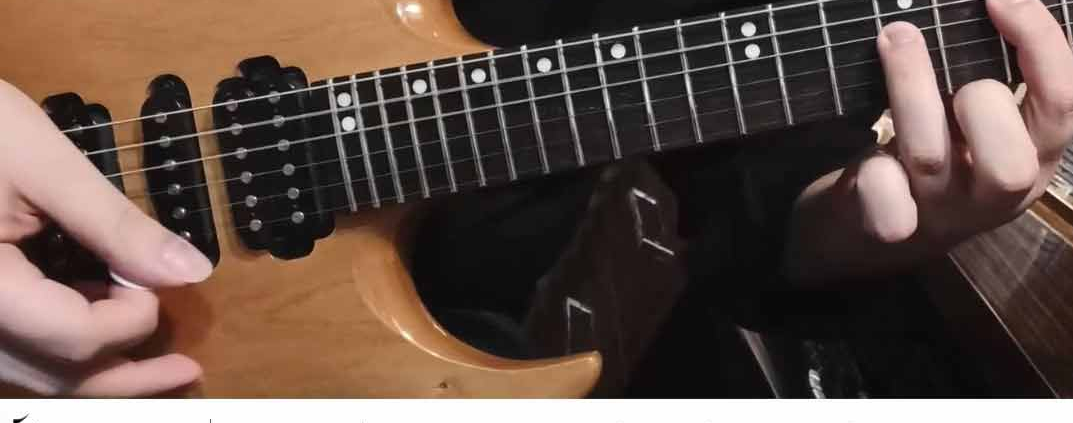 آموزش گیتار الکتریک ریتم گیتار بخش ششم